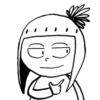 Girl black and White2 11