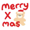 Merry Xmas Cute Bear    (M) 6