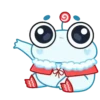 Winter Pip frog  MOV 8