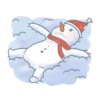 snowman merry xmas 5