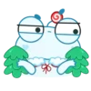 Winter Pip frog  MOV 9