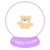 Merry Xmas Cute Bear    (M) 9
