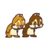 【英文】會動的！Chip 'n' Dale（療癒手繪風） 11