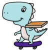 ️Dino pizza    MOV 15