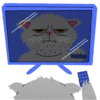 Grey Kitten 2  (mov)  ‍ 8