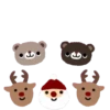 Bear and cat pop-up stickers 6