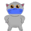 Grey Kitten 2  (mov)  ‍ 14
