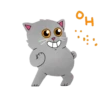 Grey Kitten 2  (mov)  ‍ 16