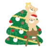 Merry Xmas Cute Bear    (M) 12