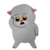 Grey Kitten 2  (mov)  ‍ 25