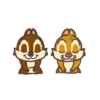 【英文】會動的！Chip 'n' Dale（療癒手繪風） 24
