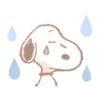 Fluffy Snoopy's Caring Stickers 12