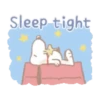 Fluffy Snoopy's Caring Stickers 19