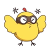 ️chicken with glasses   MOV 13