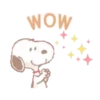 Fluffy Snoopy's Caring Stickers 22