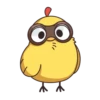 ️chicken with glasses   MOV 15