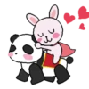 Rabbit and panda  1 Movi 6