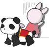 Rabbit and panda  1 Movi 8