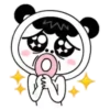️ muñequito panda  mov 7