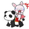 Rabbit and panda  1 Movi 10