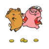 Cerdito y dinero 10