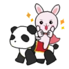 Rabbit and panda  1 Movi 13