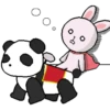 Rabbit and panda  1 Movi 15