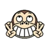 Funny Monkey Emoji 8