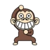 Funny Monkey Emoji 13