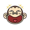Funny Monkey Emoji 15