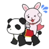 Rabbit and panda  1 Movi 21