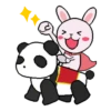 Rabbit and panda  1 Movi 22