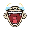 Funny Monkey Emoji 17