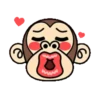 Funny Monkey Emoji 19