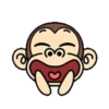 Funny Monkey Emoji 20
