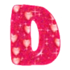 ABC Corazones Brillosos 5