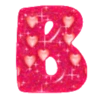ABC Corazones Brillosos 7