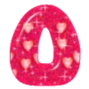 ABC Corazones Brillosos 9