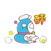 哆啦A夢狀聲詞動圖 10