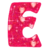 ABC Corazones Brillosos 11