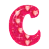 ABC Corazones Brillosos 12