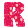 ABC Corazones Brillosos 14