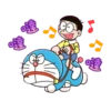 哆啦A夢狀聲詞動圖 11
