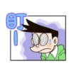 哆啦A夢狀聲詞動圖 14