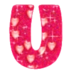 ABC Corazones Brillosos 15