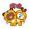 BROWN & FRIENDS 新年動態貼圖 10
