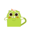 Green cat sandy 11