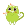 Green cat sandy 15