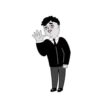 Very tired person  MOV 15