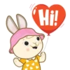 Becky Bunny Stickers 23
